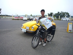 台湾から日本一周　自転車旅