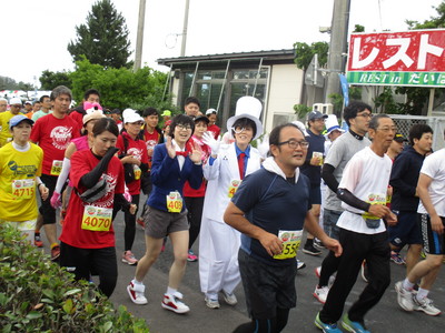 すいかながいもマラソン大会