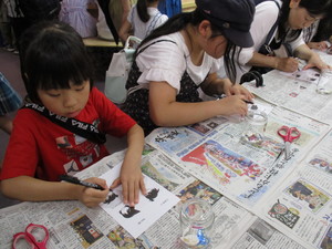 夏休み限定イベント☆アクアボトル作り