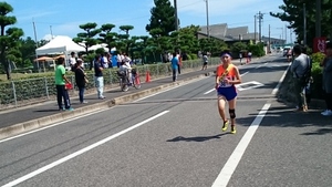 鳥取県中部地区中学校駅伝競走大会、コナンの町で開催