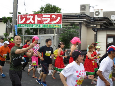 すいかながいもマラソン大会