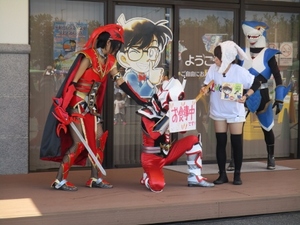 鳥取県ご当地ヒーロー「白兎跳神イナバスター」