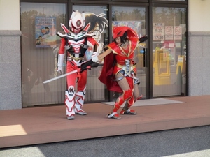 鳥取県ご当地ヒーロー「白兎跳神イナバスター」