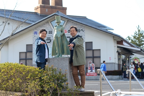 山口勝平さん＆諏訪道彦さんとハイタッチ会☆