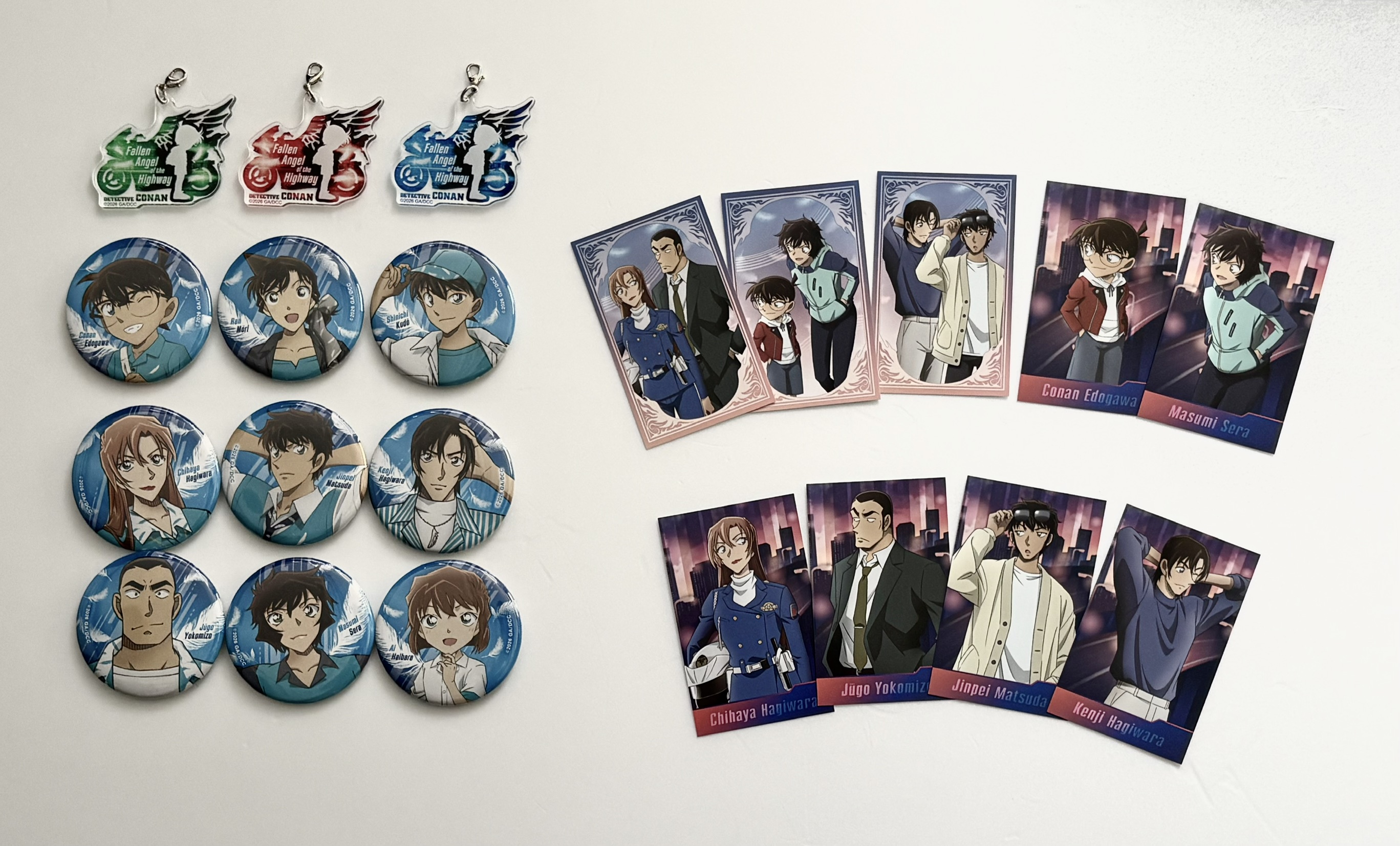 【グッズ展示】劇場版「名探偵コナン ハイウェイの堕天使」