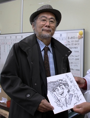 マンガ家の方が来館されました！