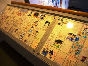コナン君・新一君へのBDメッセージ展示中！