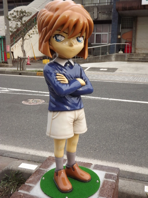 哀ちゃんオブジェ登場！