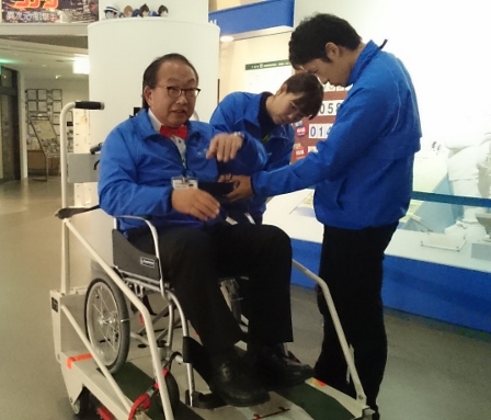 階段昇降機研修