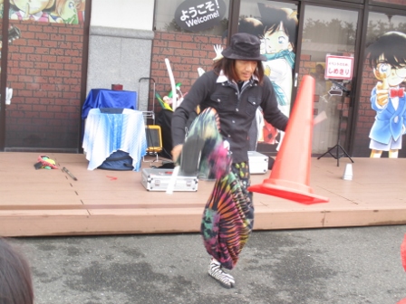 大道芸人チャーリー!