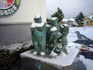 初積雪。。。
