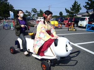 おもしろ自転車がやってきた！