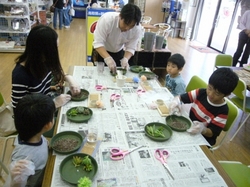 多肉植物寄せ植え体験