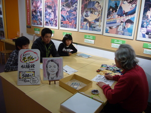６周年イベント似顔絵コーナーも大人気！