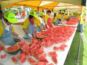 すいか・ながいも健康マラソン大会!