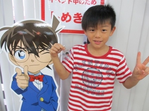 プラ板コナンストラップづくり！